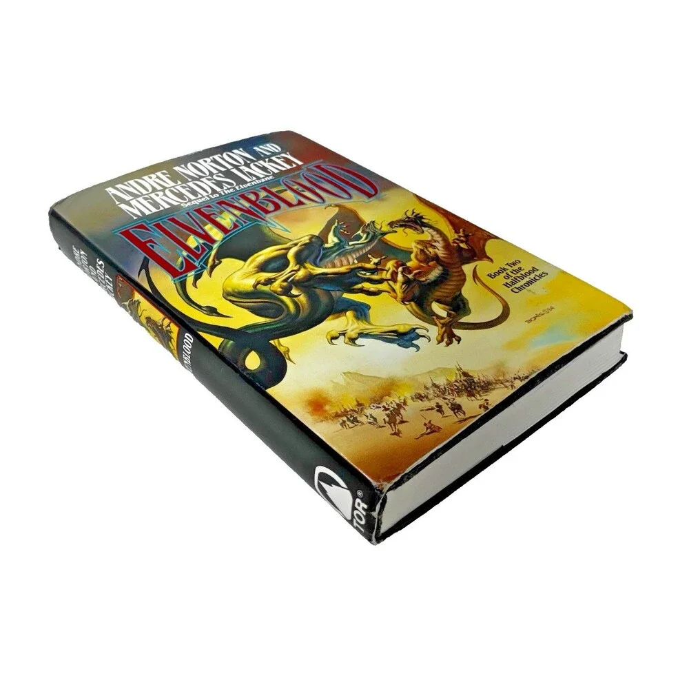 Elvenblood by Mercedes Lackey & Andre Norton Vintage 1995 1st Edition Hardback